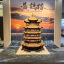 荆州仿古石文创作品-黄鹤楼