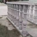荆州 芝麻白圆形光面花瓶柱，栏杆