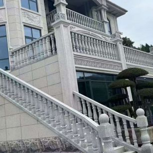 荆州 芝麻白别墅，栏杆