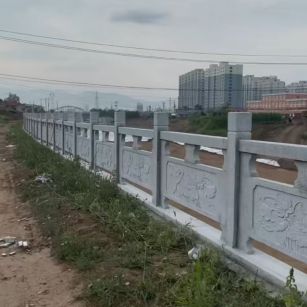 荆州 石材河道栏杆