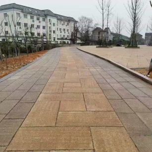 荆州仿古石铺装效果