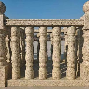 荆州 黄金麻栏杆（扶手，花瓶柱，将军柱）