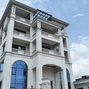 荆州芝麻白别墅干挂效果展示