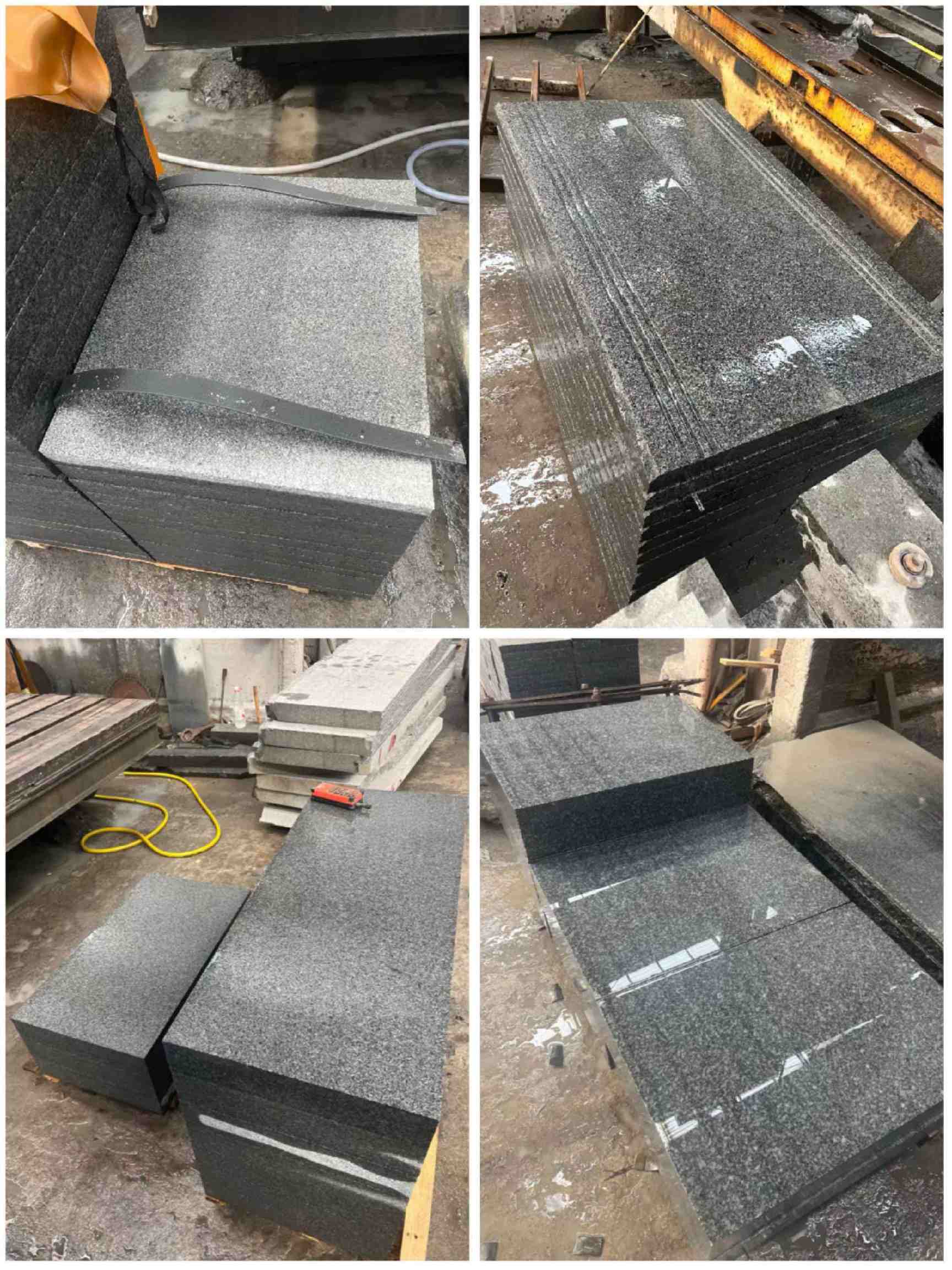 荆州 芝麻黑地铺石材