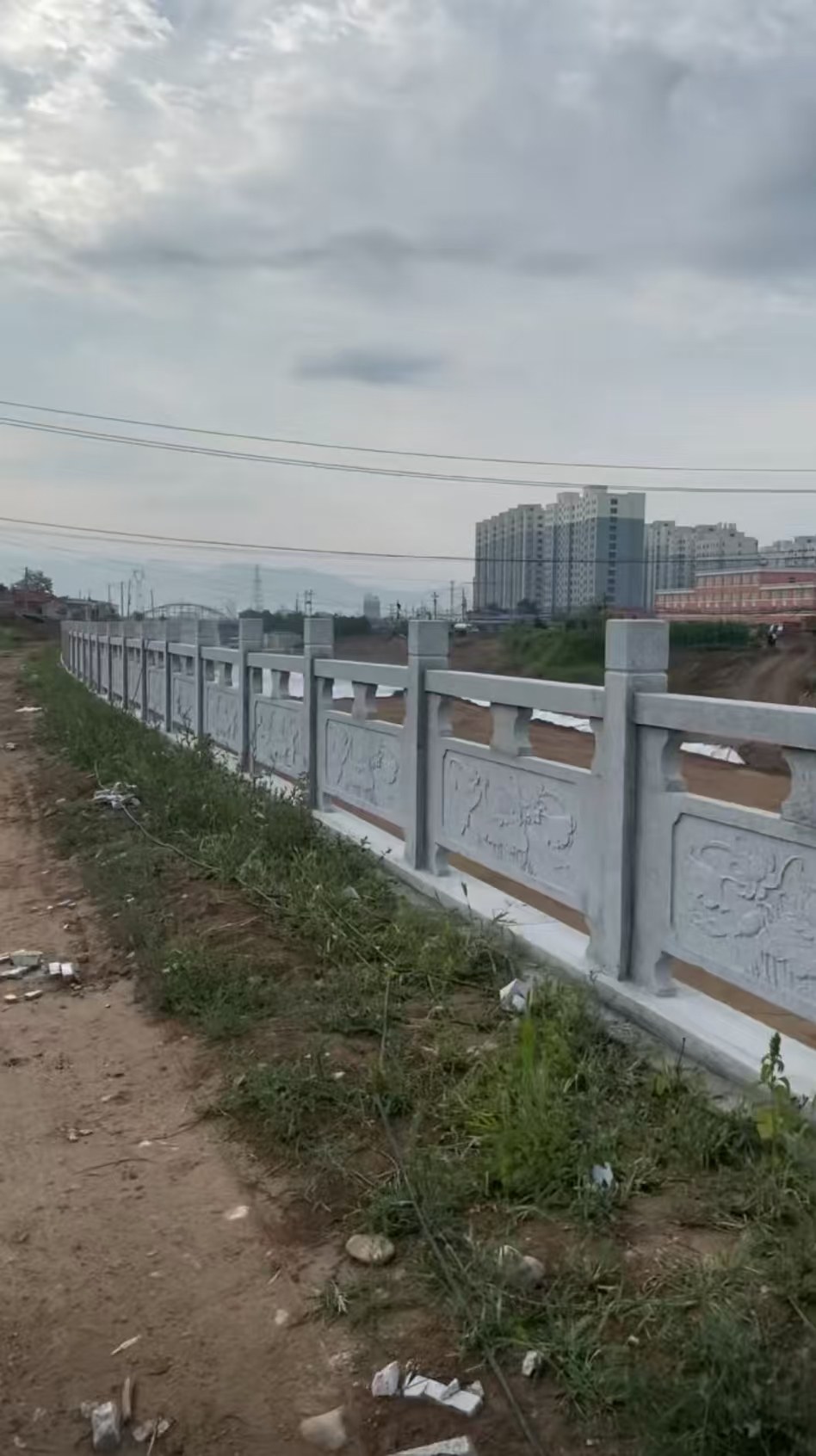 荆州 石材河道栏杆