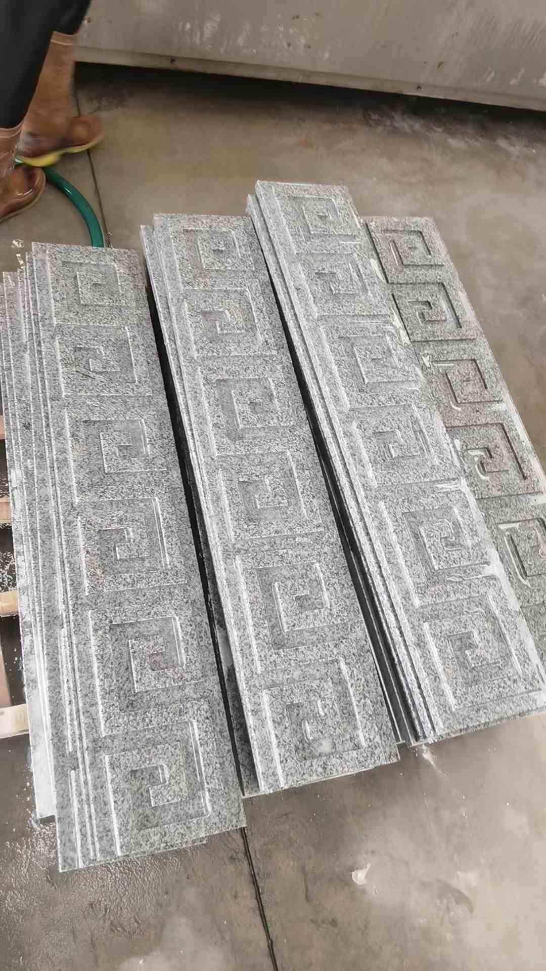 荆州 别墅回纹线条，雕刻