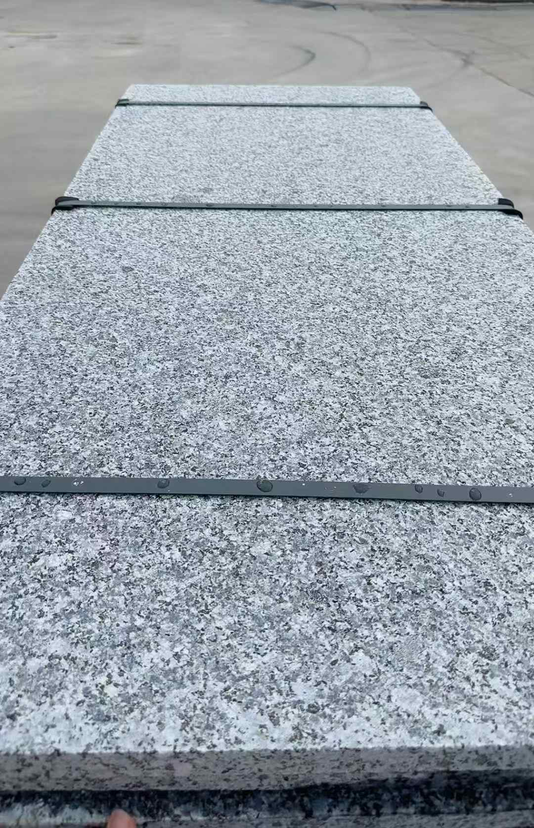 荆州 芝麻黑火烧面毛板，条板，半成品