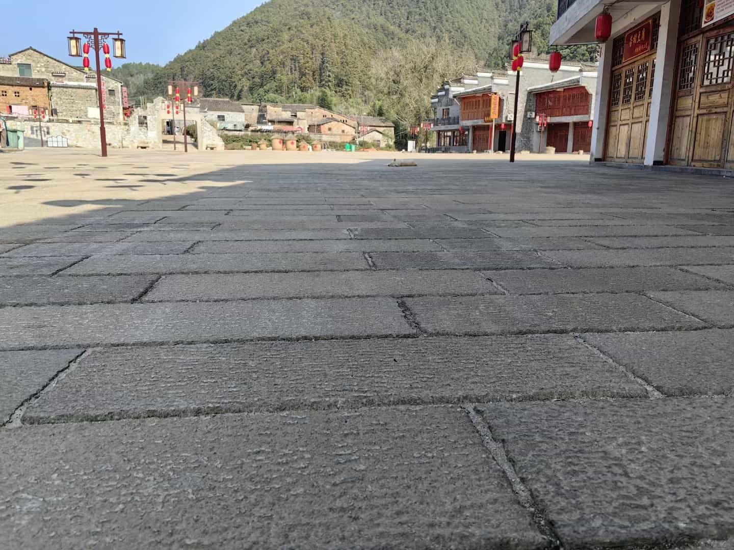 荆州仿古石铺装效果