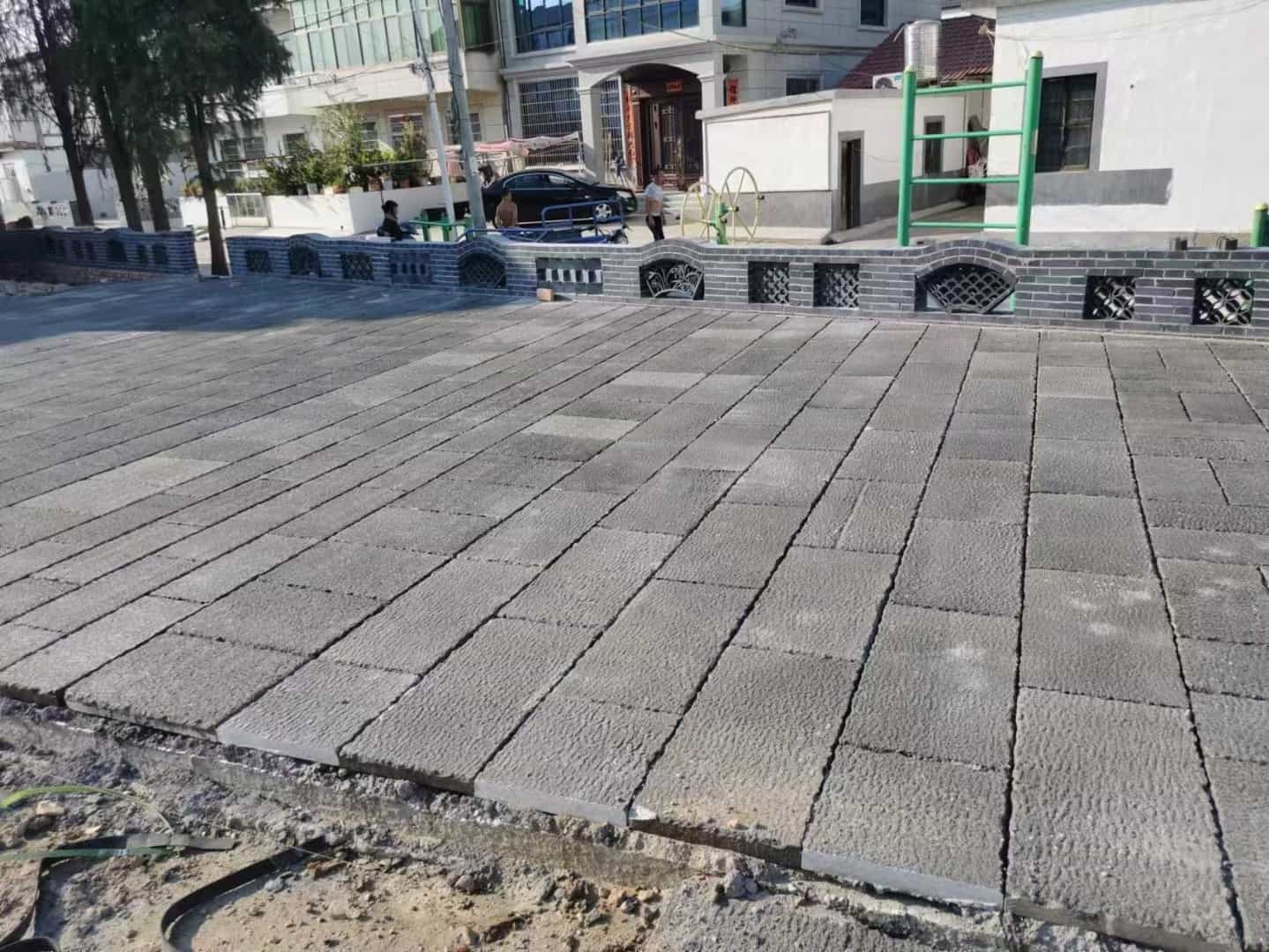 荆州仿古石铺装效果