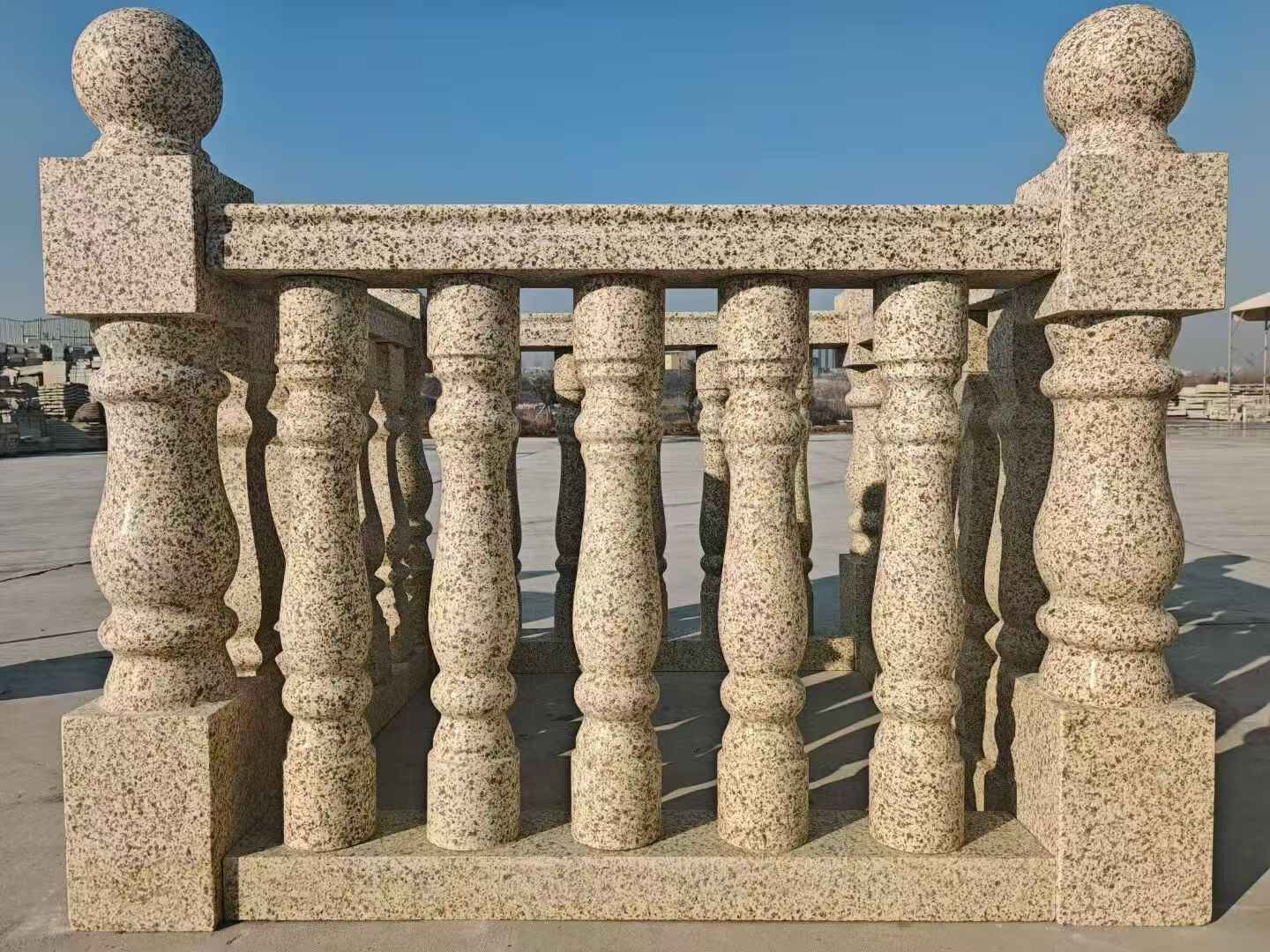 荆州 黄金麻栏杆（扶手，花瓶柱，将军柱）