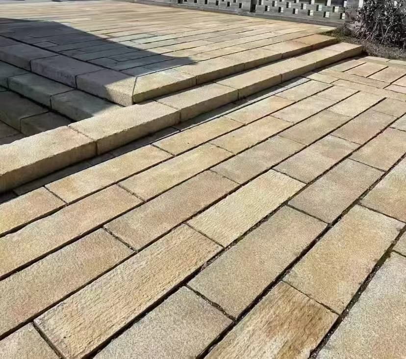 荆州仿古石铺装效果