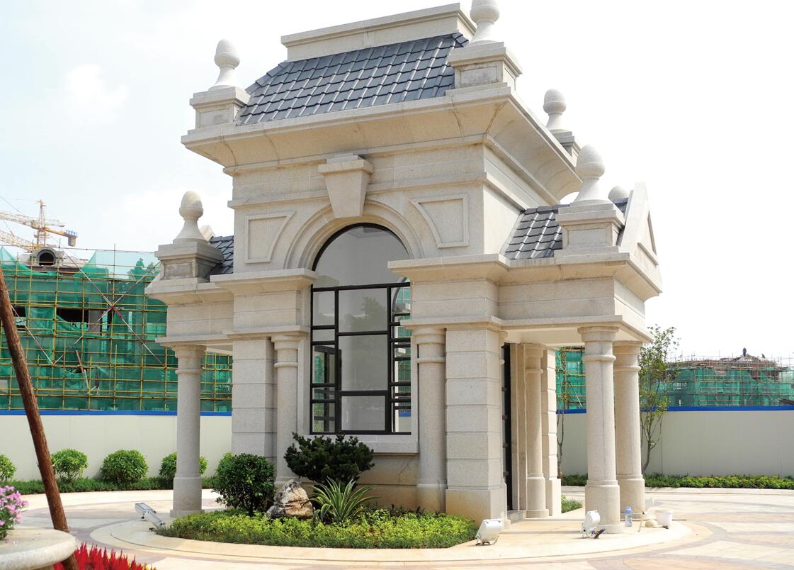 荆州花岗岩在建筑外墙的应用