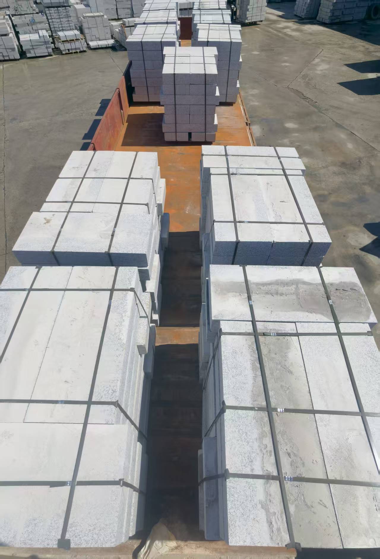 荆州 路沿石装车出货