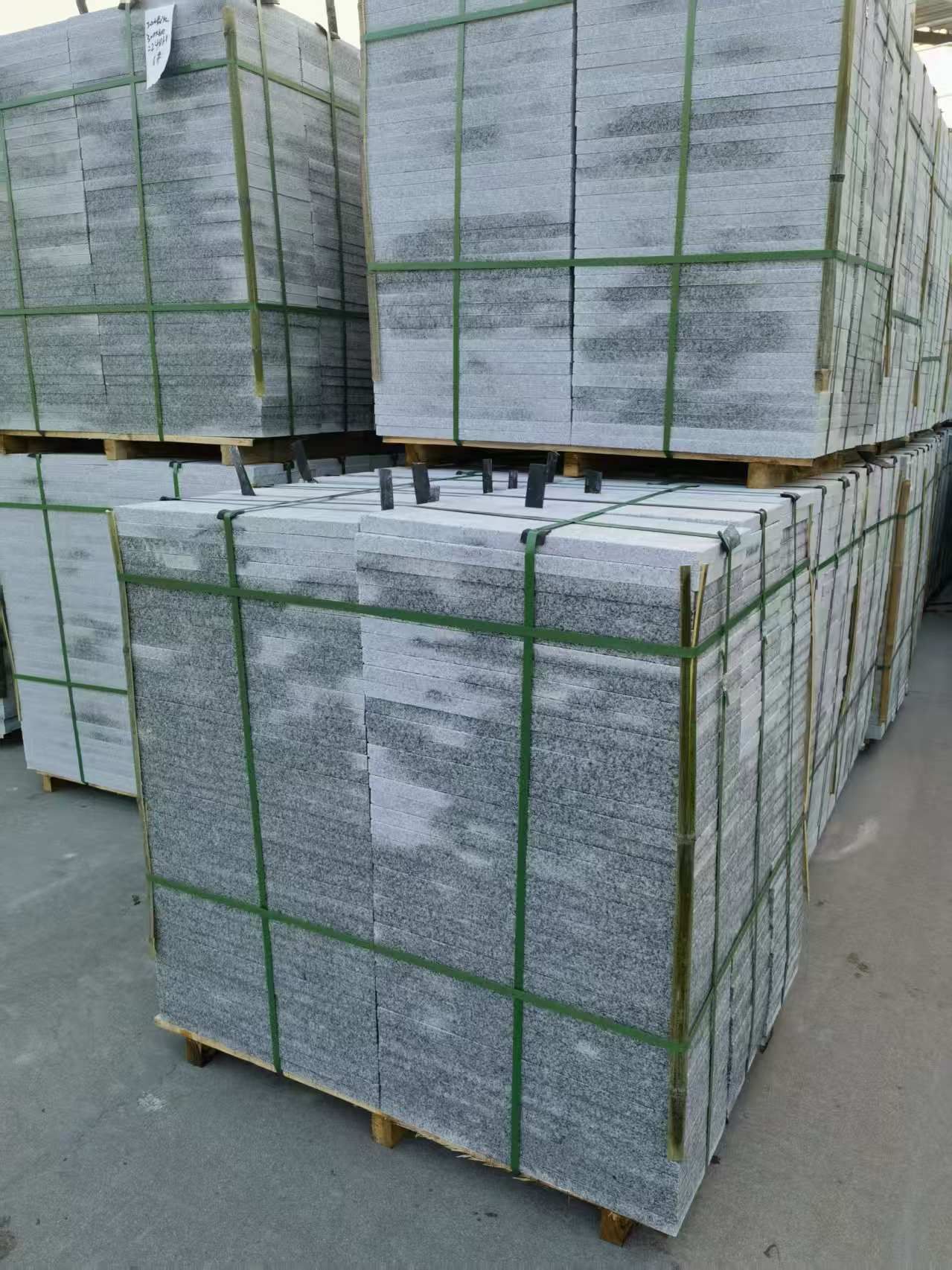 荆州 芝麻白地铺石材