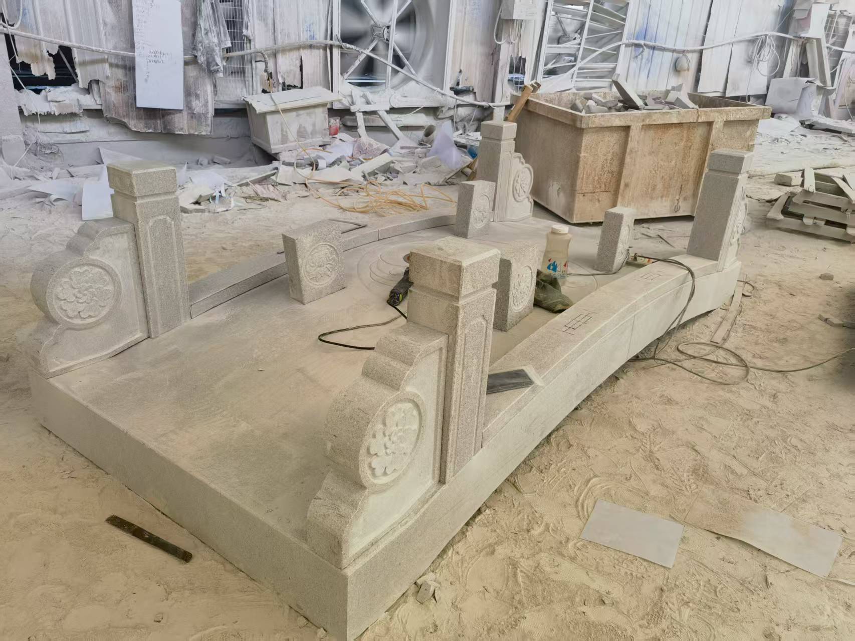 荆州 芝麻灰火烧面石桥-拼装