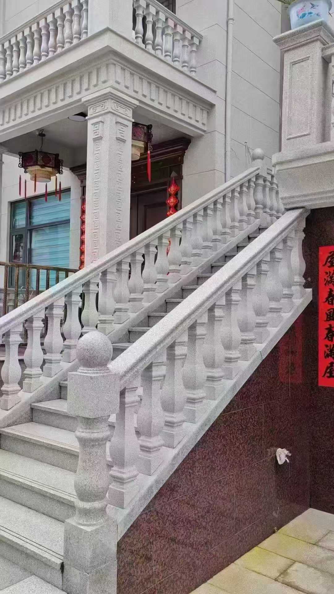 荆州 天然石材 阳台庭院护栏、栏杆