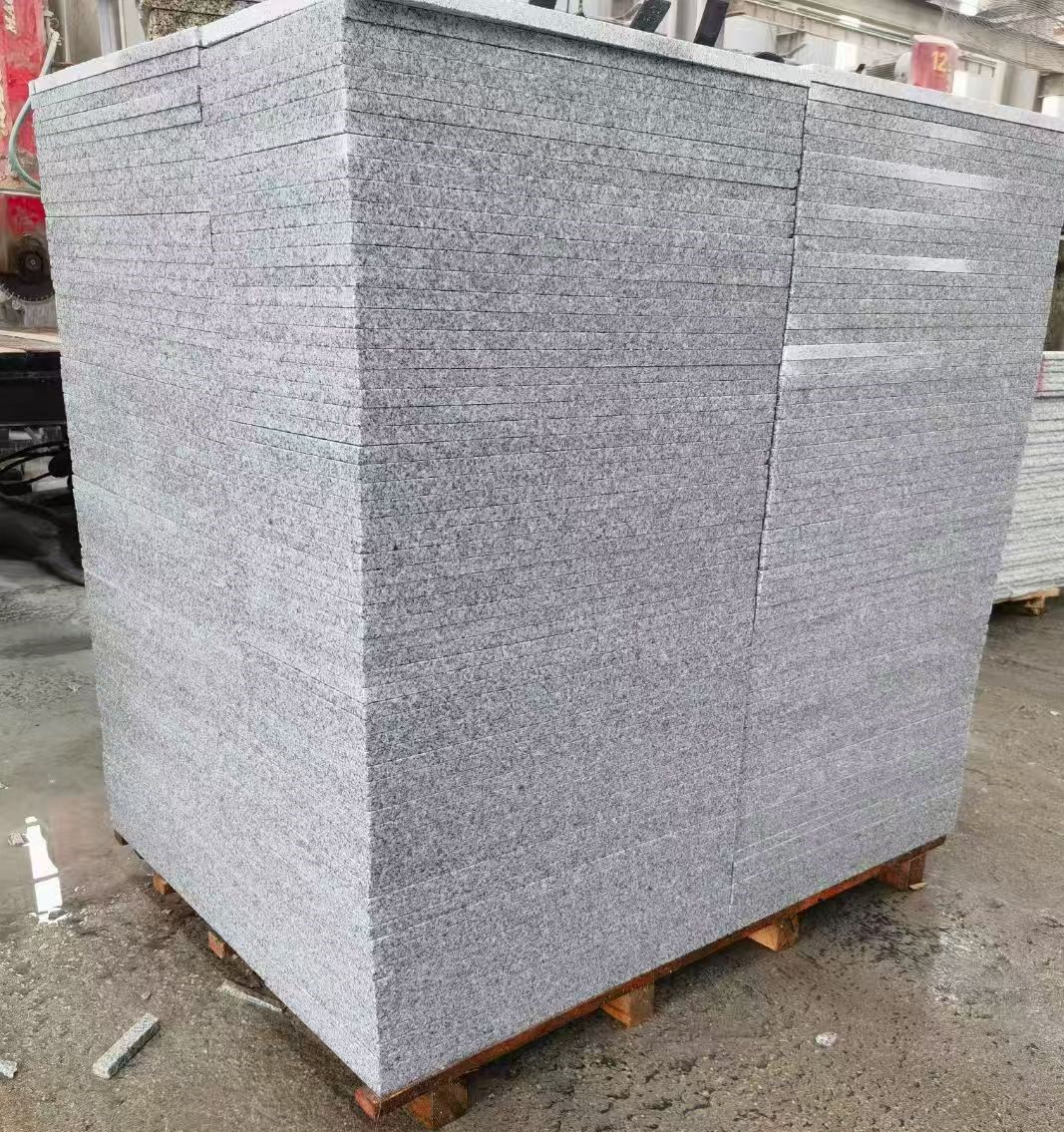 荆州 火烧面地铺石，街道广场园林市政工程板，1.8~5.0厚均有现货